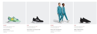 Ontvang tot 55% korting in de outlet bij Adidas