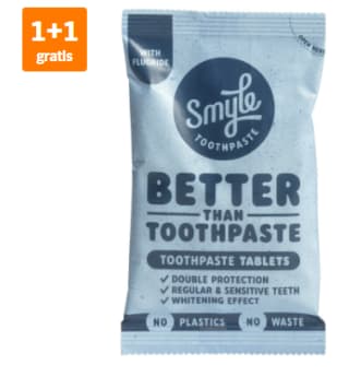 1+1 gratis op Smyle Tandpasta bij de AH