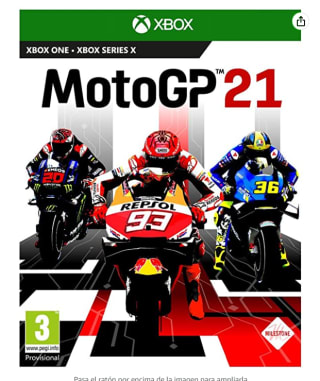 Videojuego MotoGP 21para XONE ESPpor solo 9,99€