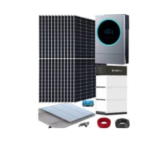 Kit Solar Aislada Litio 5600W 48V 10950kWhaño por 4,400,81€