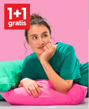 1+1 gratis op damesnachtmode bij HEMA