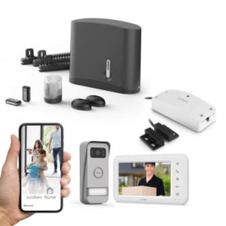 Motorisation pour portail coulissant jusqu'à 4m et 250kg + kit connecté + Visiophone Elia Smart - Avidsen à 379€