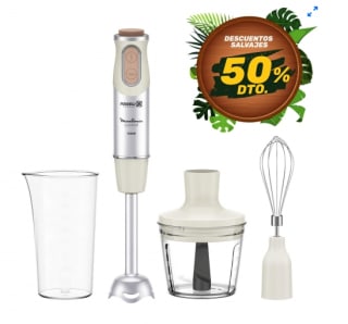 Batidora de mano Moulinex DD655A 1000W 0,800L por 35,99€