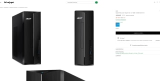 PC sobremesa Acer Aspire XC i5 16GB 512GB SSD W11 por solo 287,10€