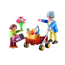 Playmobil Oma met rollator (70194) voor €2,99 bij Intertoys