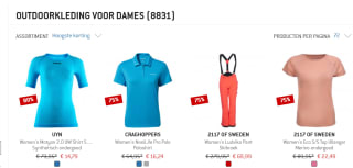 Tot 80% op outdoorkleding bij Bergfreunde