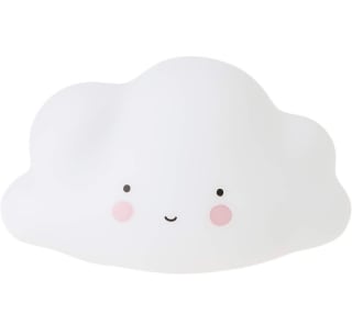 Lámpara en forma de nube, A Little Lovely Company por 6,45€.