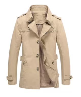 Gabardina Media Ajustada por $282 en Mercado Libre