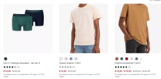 Levi’s sale met 50% korting op geselecteerde items