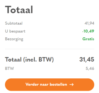 Wijnvoordeel voor 25% korting op je bestelling