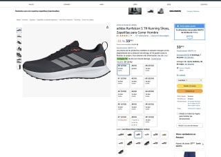 Zapatillas Adidas Runfalcon 5 TR Running Shoes para correr Hombre por 39,99€