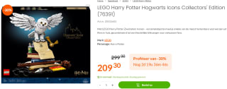 LEGO Harry Potter 76391 Zweinstein Iconen Verzamelobjecten voor €209,30 bij Fun.be
