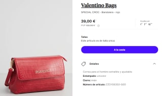 Bandolera Valentino Bags SPECIAL CROC por 39€
