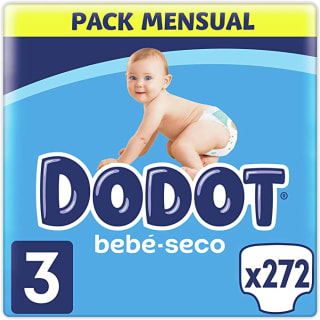 Dodot Pañales Bebé-Seco Talla 3 (6-10 kg), 272 Pañales Por 44,19 € En Amazon