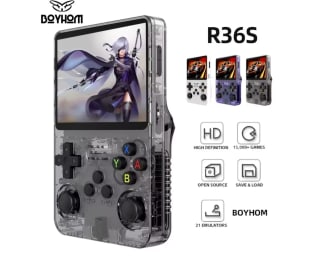 Consola BOYHOM R36S de videojuegos portátil Retro a solo 43,59€