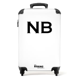 Noboringsuitcases kortingscode voor 25% korting op gepersonaliseerde koffers
