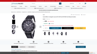 Reloj Casio Edifice EFV-550P-1AVUEF por 78€