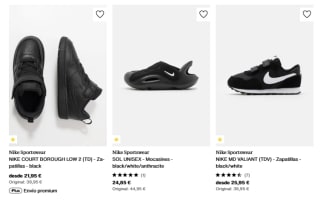 Descuentazos calzado Nike desde solo 18€