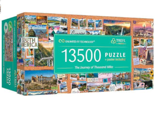 Reto Bio, Collage, Rompecabezas de Viaje marca Trefl-13500 Piezas por 55,42€