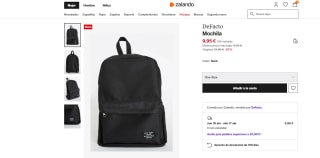Recopilacion mochilas marca Defacto por 9,90€