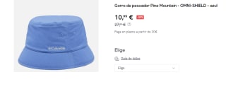 Sombrero de pescador Columbia Pine Mountain™ por 10.99€