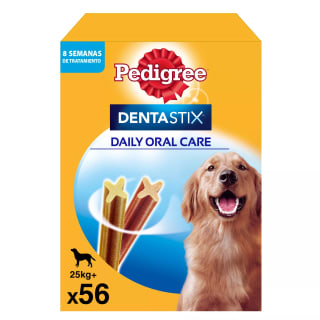 Pedigree Dentastix - Snack Dental para la Higiene Oral de Perros Grandes (1 Pack de 56ud) por 7.33€