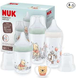 Set de biberones Perfect Match de NUK | +0-6 meses por 19,39€(-15% lista nacimiento)