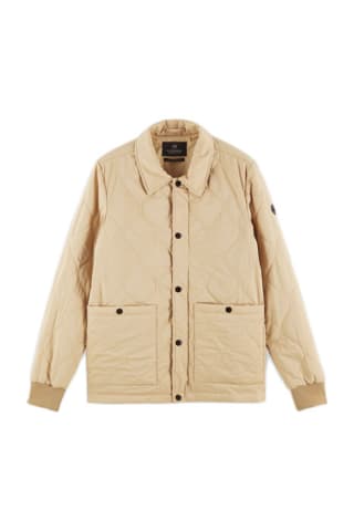 SCOTCH & SODA classic quilted Cotton Blend jack voor €41,59 dmv code bij Otrium
