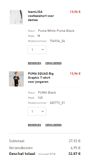 Puma kortingscode voor 30% extra korting op de sale tot 50% voor members