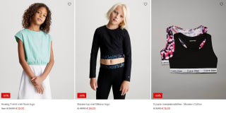 20% extra korting op de zomersale bij Calvin Klein