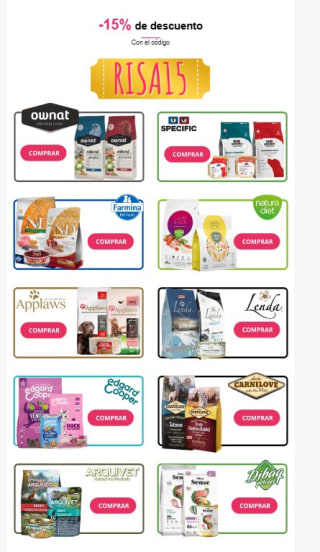 Descuento de hasta 20% en Barakaldo Tienda Veterinaria