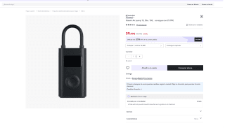 Xiaomi Air Pump 1S por solo 29,99€