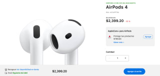 AirPods 4 por $2,399 | Descuento MacStore