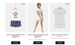 Pijamas infantiles y de bebé desde 1,99€
