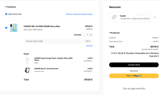 Honor 200 Lite + Honor Band 7 + Honor Supercharge Power Adapter por solo 269€