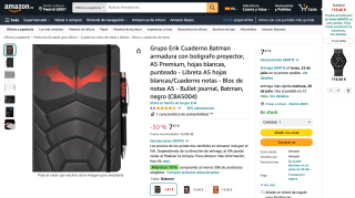 Cuaderno Batman Grupo Erik por 7,47€
