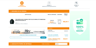 Chaqueta de plumón THE NORTH FACE M DIABLO Hombre por solo 160€