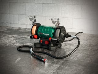 PARKSIDE Dubbele slijpmachine 120 W en 0 - 11.500 tpm voor €11,99 in de Lidl webshop
