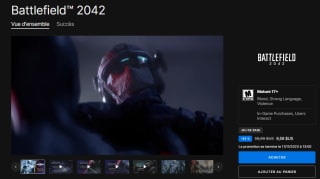 Battlefield 2042 por $224 en Epic Games