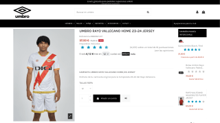Camiseta Rayo Vallecano por 37,50€