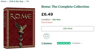 Take Wob's Rome: the complete collection DVD for £5.52
