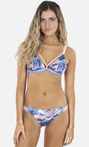 Bikini Maui And Sons Blue Marble multicolor por $9.990