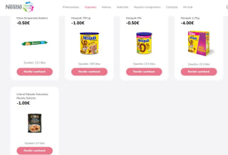 Cupones Nestlé por valor de 7€ de descuento