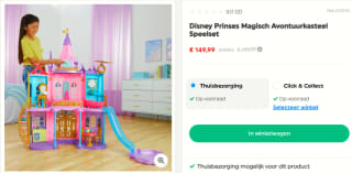 Disney Prinses - Magische Avonturen Kasteel voor €149,99 bij Smythstoys