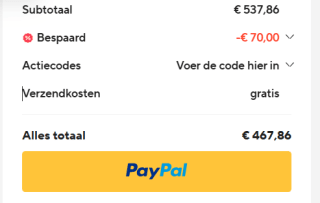 Hitway BK6S Elektrische Fiets voor €467 dmv code bij Aliexpress
