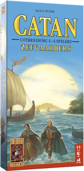 Catan: Uitbreiding De Zeevaarders 5/6 Spelers voor €15,99 bij Bol