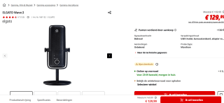 Elgato WAVE 3 voor €129,99 bij de Mediamarkt