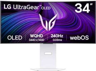 LG UltraGear OLED 34GX90SA-W Wit voor €1.016 bij Bol