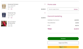 Gratis schoenentas bij besteding vanaf €40 bij Havaianas