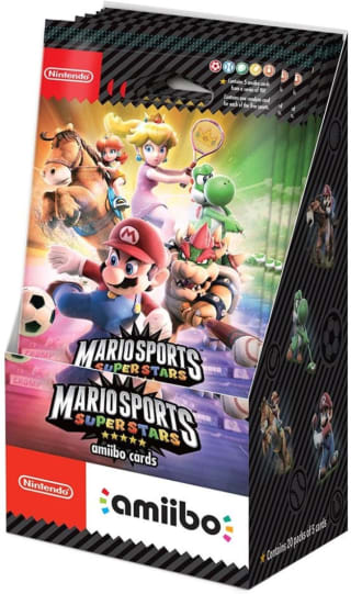 Mario Sports Superstars Amiibo Cards Sealed Box (20 pakjes) voor €28 bij Nedgame